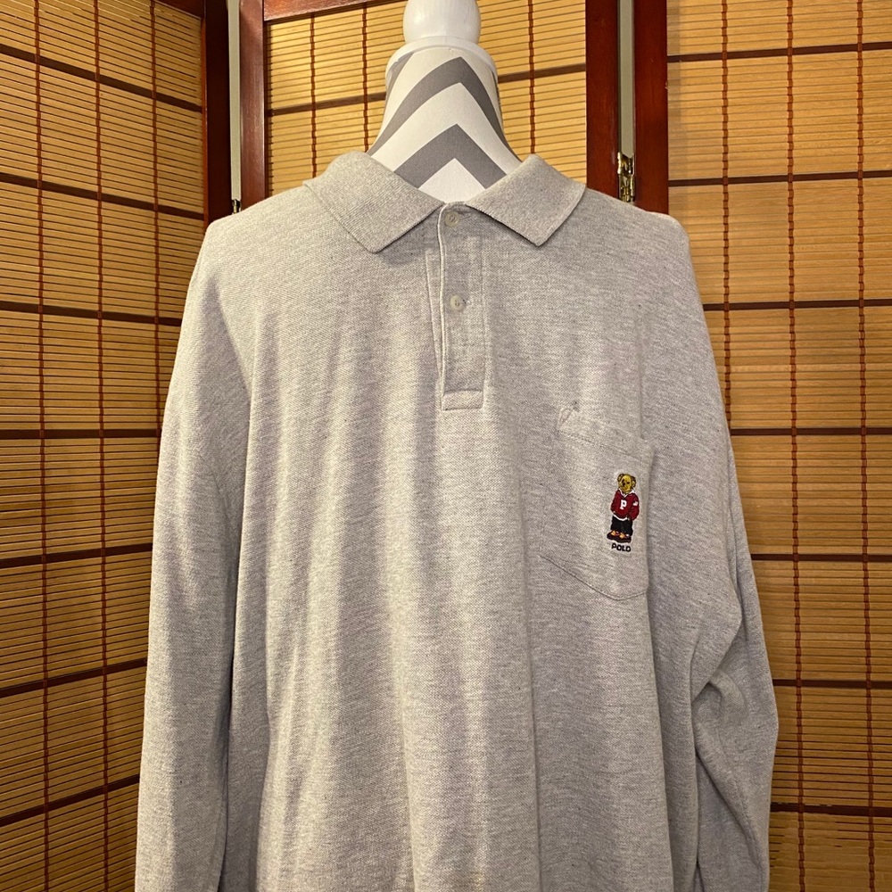 Vintage Ralph Lauren Polo Shirt With Bear